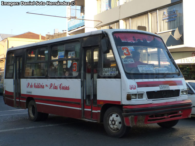 Marcopolo Senior / Mercedes Benz LO-812 / Línea 3 Temuco