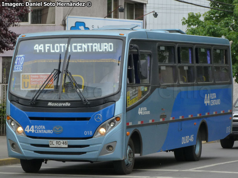 Mascarello Gran Micro / Mercedes Benz LO-915 / Línea N° 44 Flota Centauro (Concepción Metropolitano)