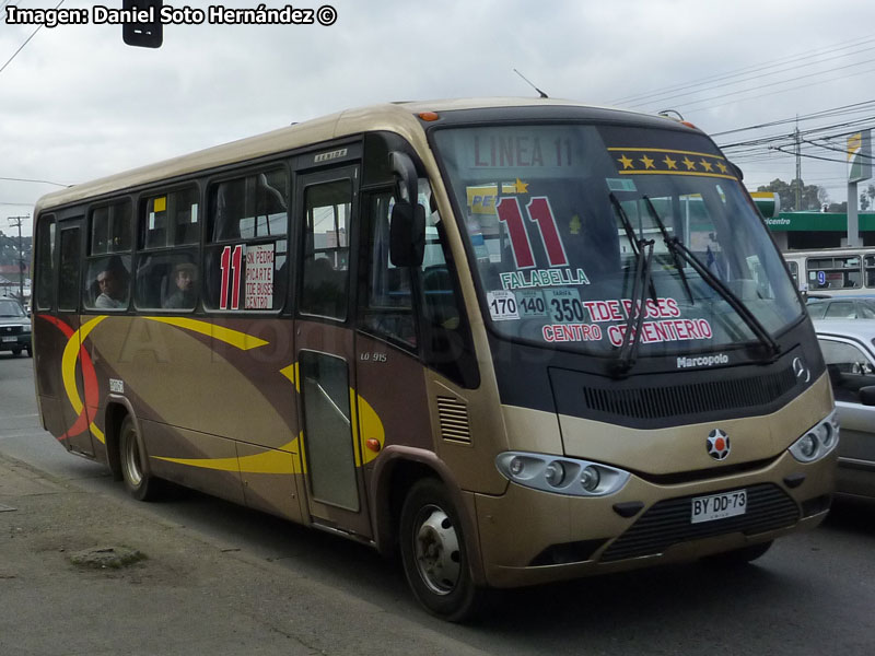 Marcopolo Senior / Mercedes Benz LO-915 / Línea Nº 11 Valdivia