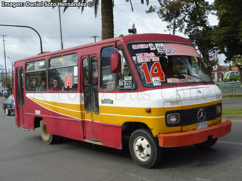 Inrecar / Mercedes Benz LO-708E / Línea Nº 14 Valdivia