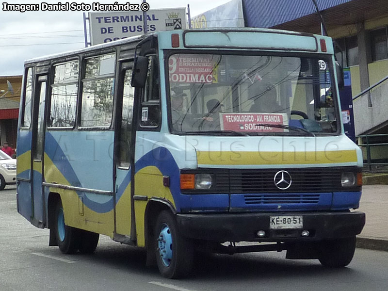 Cuatro Ases PH-50 / Mercedes Benz LO-812 / Línea Nº 9 Osorno