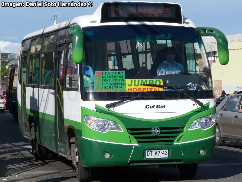 Yaxing JS6762TA / Línea N° 7 Vía Alerce S.A. (Puerto Montt)