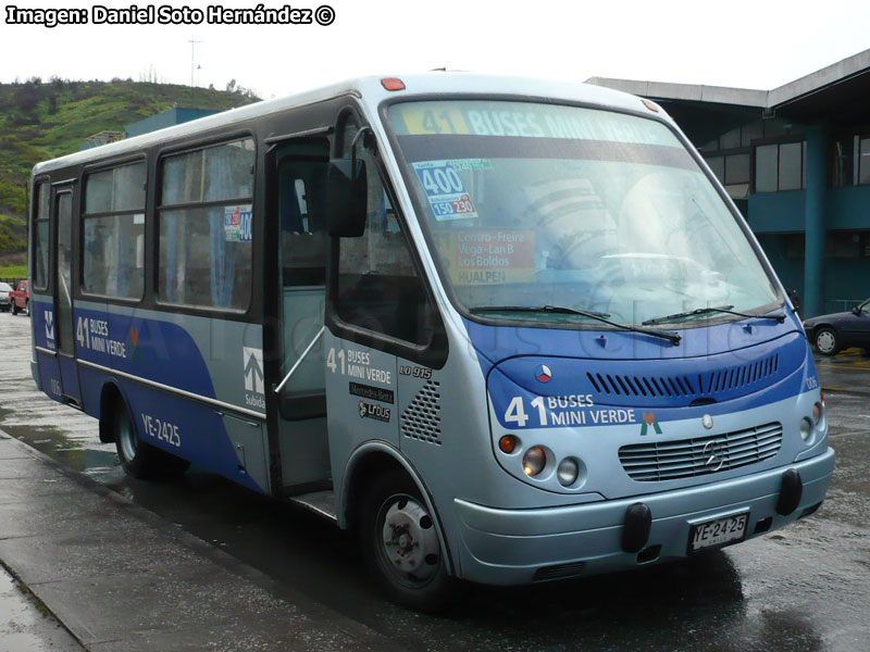 Carrocerías LR Bus / Mercedes Benz LO-915 / Línea Nº 41 Buses Mini Verde (Concepción Metropolitano)