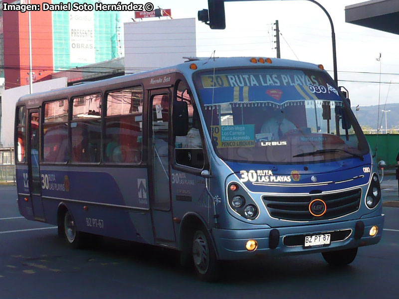 Carrocerías LR Bus / Mercedes Benz LO-915 / Línea Nº 30 Ruta Las Playas (Concepción Metropolitano)