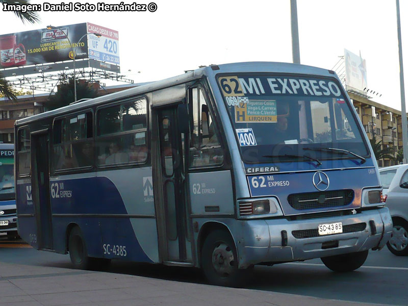 Ciferal Agilis / Mercedes Benz LO-814 / Línea Nº 62 Mi Expreso (Concepción Metropolitano)