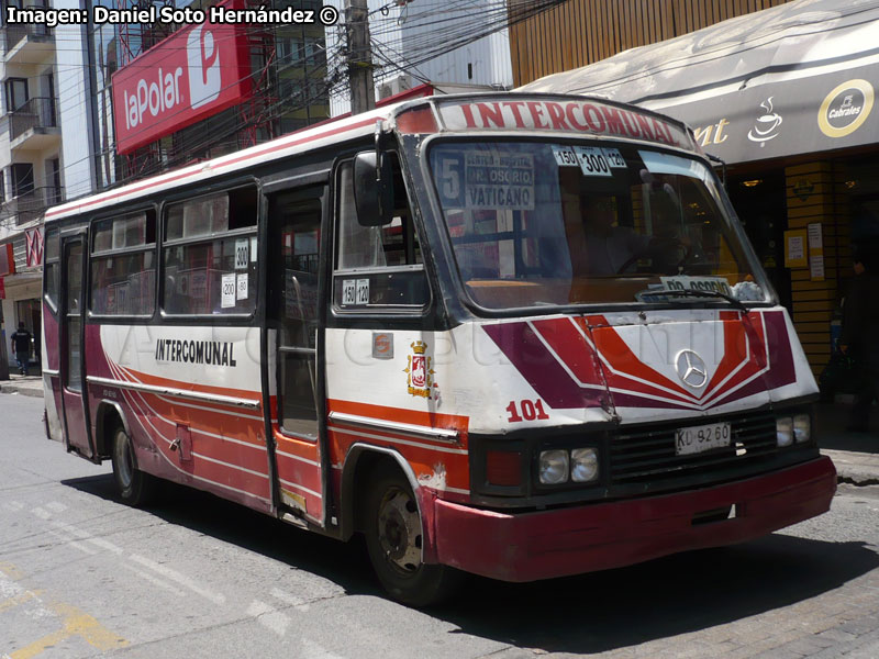 Caricar / Mercedes Benz OF-809 / Intercomunal Línea Nº 5 (Curicó)