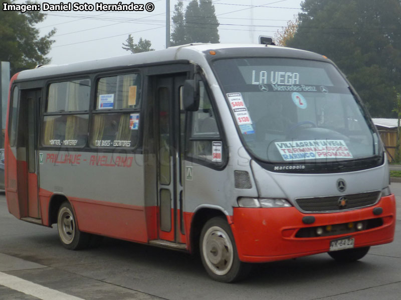 Marcopolo Senior G6 / Mercedes Benz LO-712 / Línea Nº 2 Paillihue - Avellano (Los Angeles)