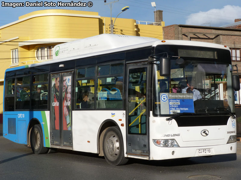 King Long XMQ6891G / Vía Austral Línea Nº 6 Punta Arenas