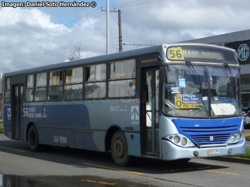 Busscar Urbanuss / Mercedes Benz OF-1721 / Línea N° 56 Base Naval (Concepción Metropolitano)