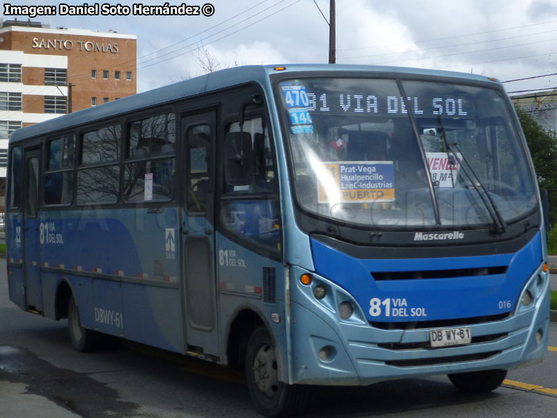 Mascarello Gran Micro / Mercedes Benz LO-915 / Línea N° 81 Vía Del Sol (Concepción Metropolitano)