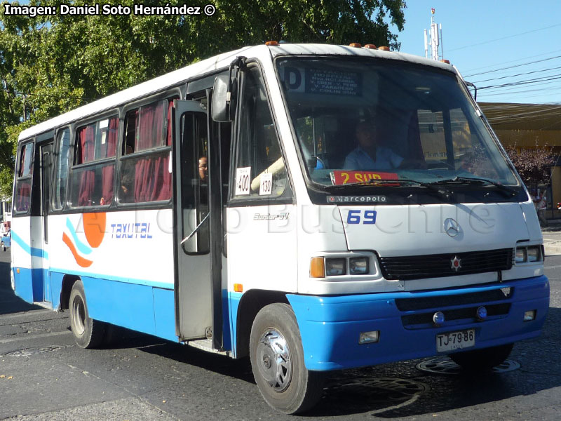 Marcopolo Senior GV / Mercedes Benz LO-914 / Línea D TAXUTAL (Talca)