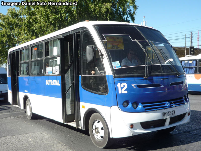 Induscar Caio Piccolo / Mercedes Benz LO-914 / Línea N° 2 SOTRATAL (Talca)