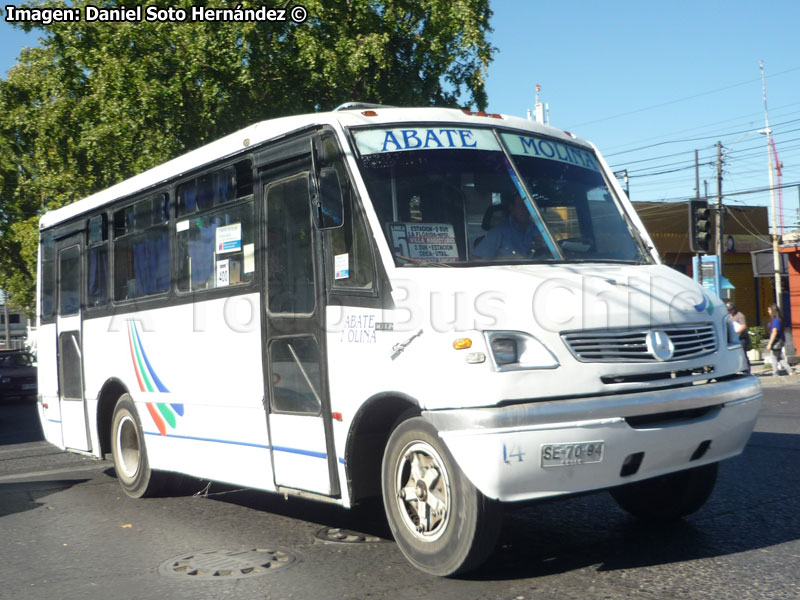 CATOSA  Supra / Mercedes Benz MBO-1017 / Línea Nº 5 Abate Molina (Talca)