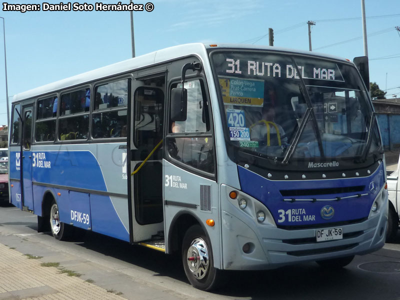 Mascarello Gran Micro / Mercedes Benz LO-915 / Línea N° 31 Ruta del Mar (Concepción Metropolitano)