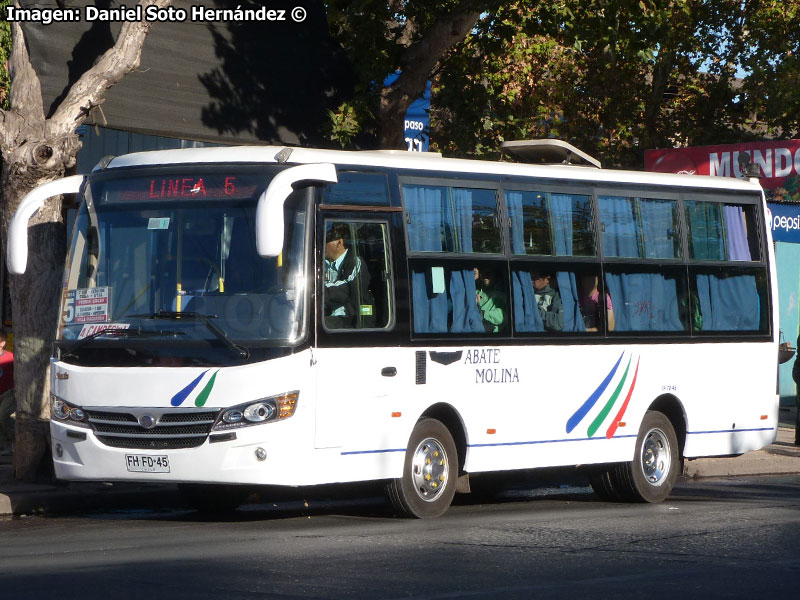 Metalpar Maule (Youyi Bus ZGT6718 Extendido) / Línea N° 6 Abate Molina (Talca)