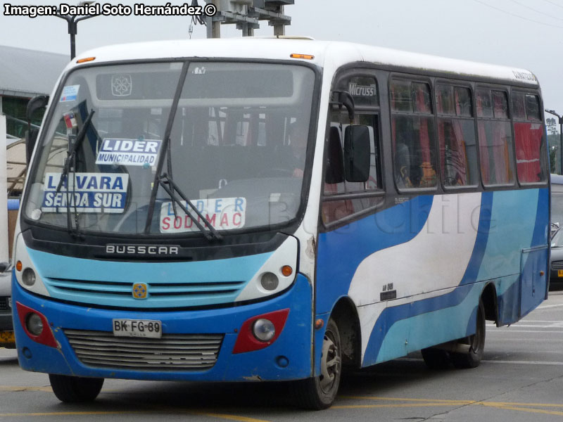 Busscar Micruss / Mercedes Benz LO-812 / TransMontt S.A. (Puerto Montt)