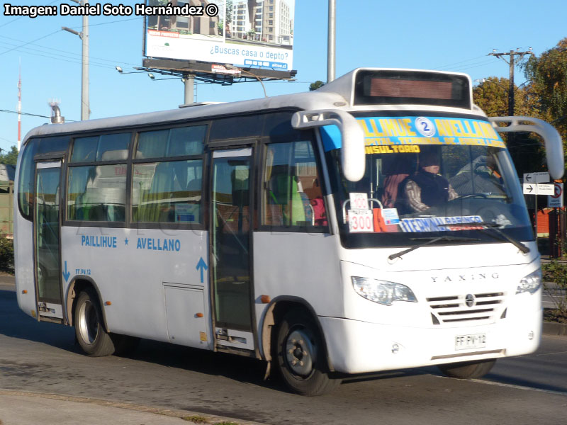 Yaxing JS6762TA / Línea N° 2 Paillihue - Avellano (Los Angeles)