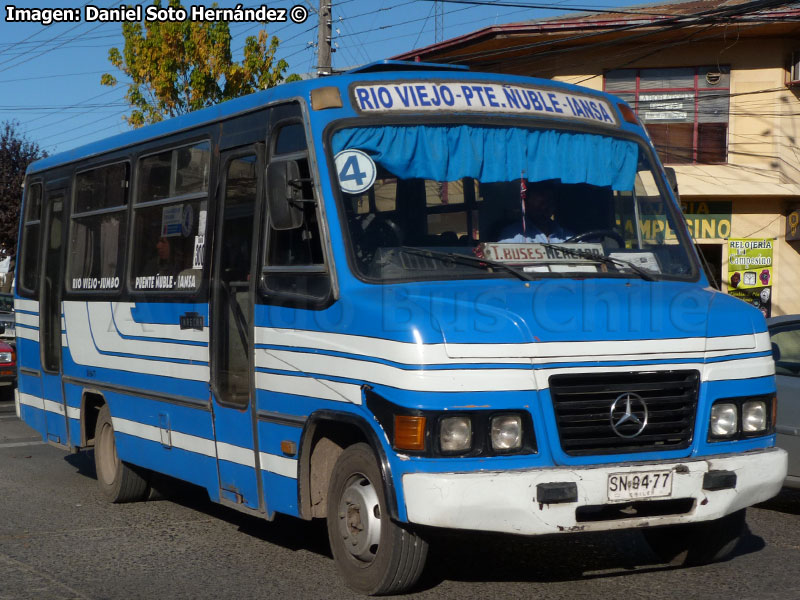 Inrecar / Mercedes Benz LO-814 / Línea Nº 4 Chillán