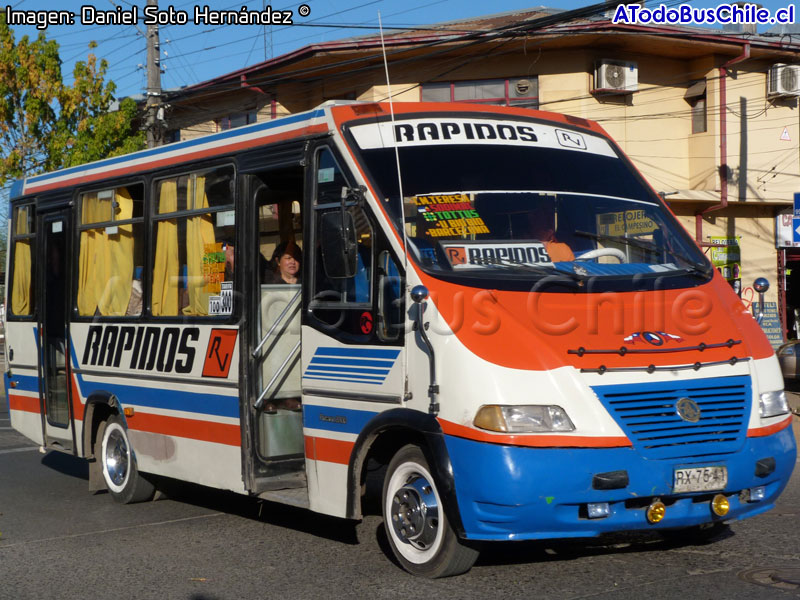 Metalpar Pucará 2000 / Mercedes Benz LO-814 / Línea N° 10 Rápidos Río Viejo (Chillán)