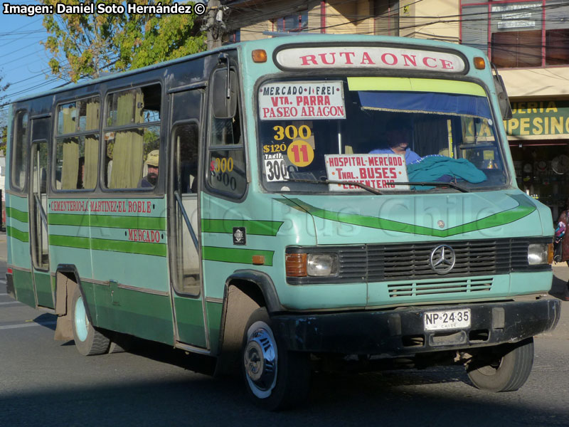 Carrocerías LR Bus / Mercedes Benz LO-809 / Línea Nº 11 Chillán