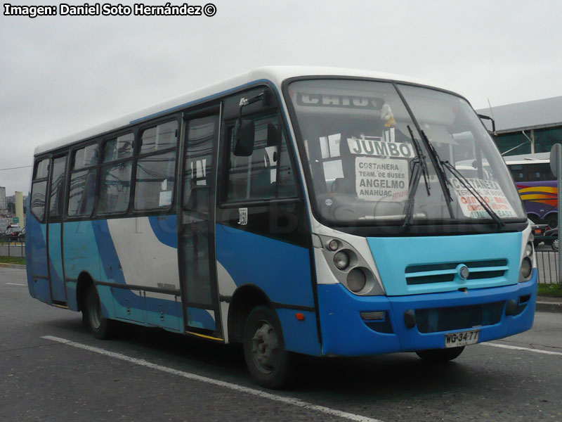 Induscar Caio Foz / Volksbus 9-150EOD / Línea N° 1 TransMontt S.A. (Puerto Montt)