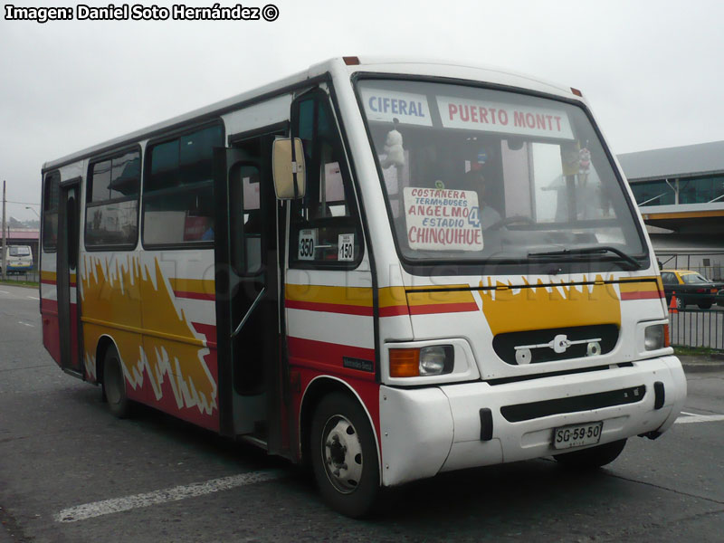 Ciferal Agilis / Mercedes Benz LO-814 / Transportes Chinquihue Ltda. (Puerto Montt)