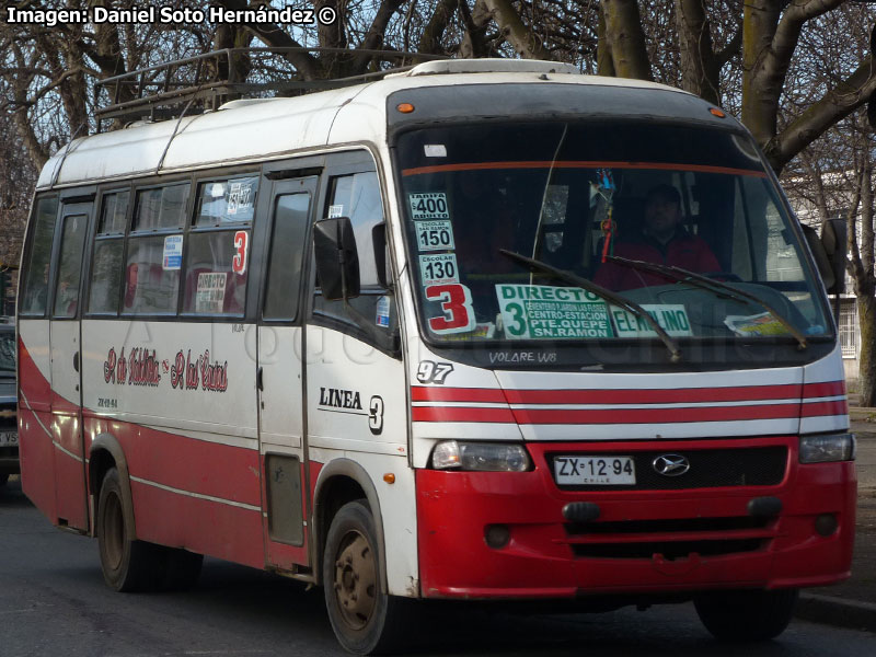 Volare W8 / Agrale MA-8.5TCA / Línea Nº 3 Temuco