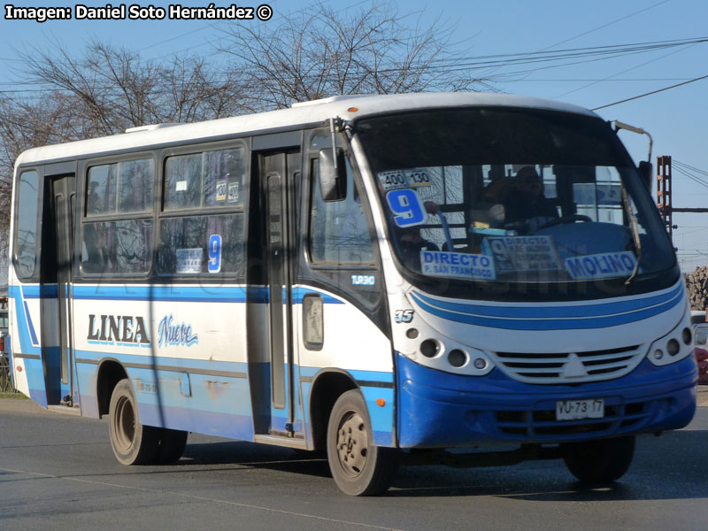 Neobus Thunder + / Agrale MA-8.5TCA / Línea Nº 9 Temuco