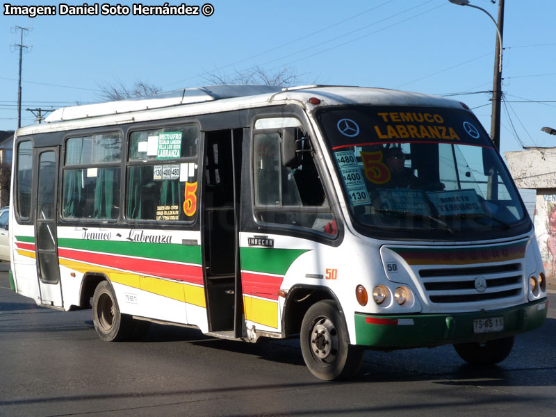 Inrecar Capricornio 1 / Mercedes Benz LO-914 / Línea Nº 5 Temuco