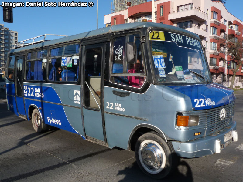 Metalpar Pucará 1 / Mercedes Benz LO-814 / Línea Nº 22 San Pedro (Concepción Metropolitano)