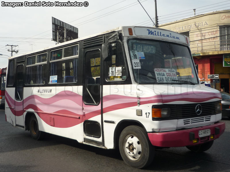 Cuatro Ases PH-50 / Mercedes Benz LO-812 / Buses Millennium (Curicó)