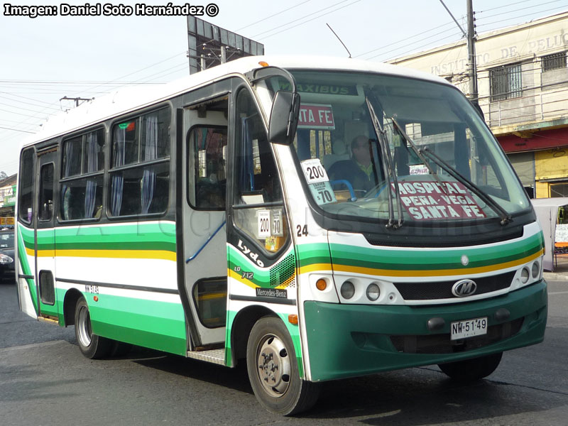 Maxibus Lydo / Mercedes Benz LO-712 / Transportes Renacer S.A. (Curicó)