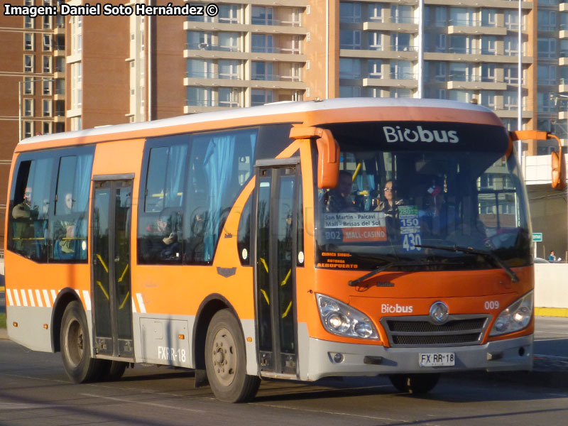 Metalpar Ralún II (DongFeng EQ6800KSD3G) / Línea B-02 BioBus (Concepción Metropolitano)