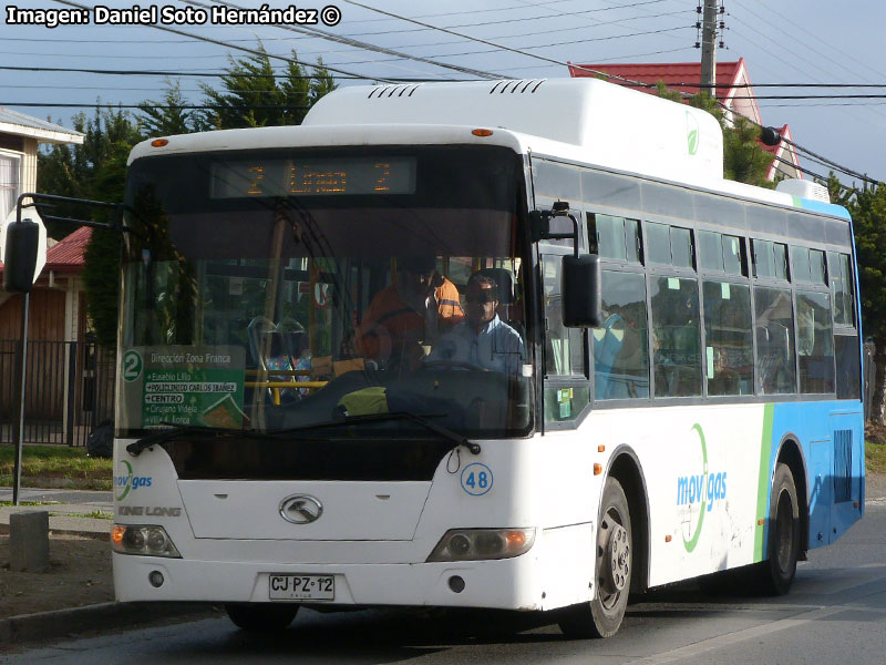 King Long XMQ6891G / Movigas Línea Nº 2 Punta Arenas