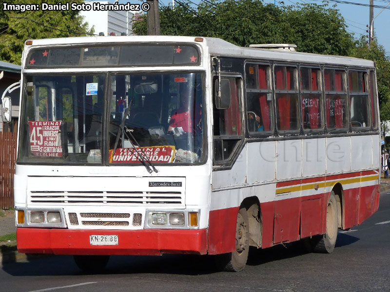 Ciferal Padron Rio / Mercedes Benz OF-1115 / Línea Nº 45B Osorno