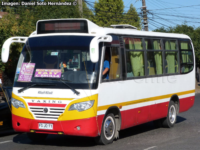 Yaxing JS6762TA / Línea Nº 45C Osorno