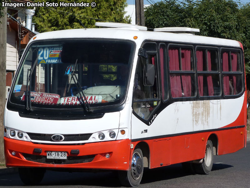 Maxibus Lydo / Mercedes Benz LO-712 / Línea Nº 20A Osorno