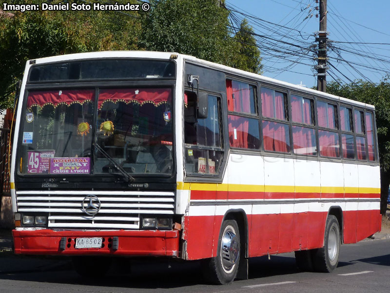 Caio Vitória / Mercedes Benz OF-1318 / Línea Nº 45c Osorno