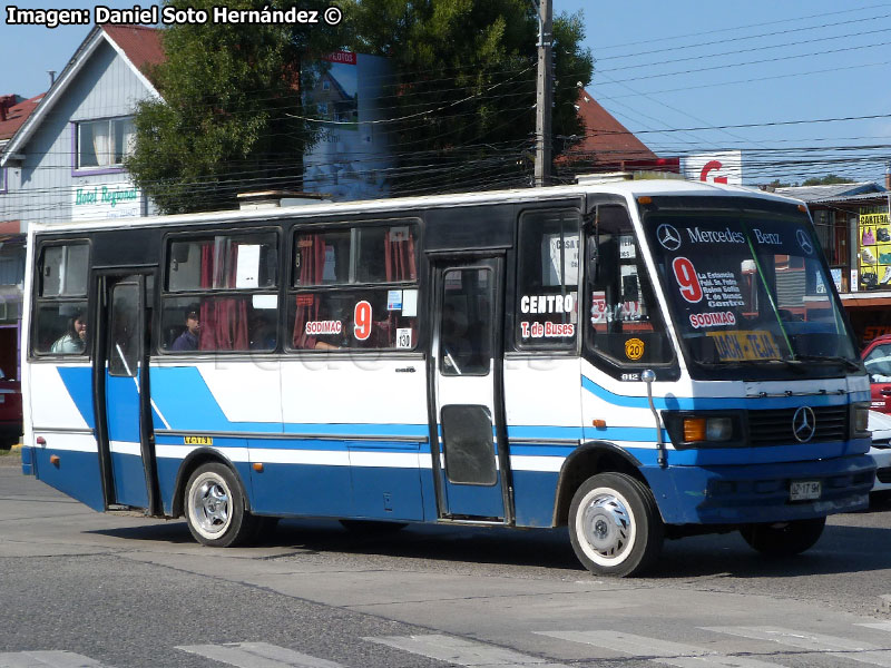 Caio Carolina IV / Mercedes Benz OF-812 / Línea Nº 9 Valdivia