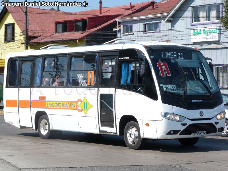 Marcopolo Senior / Volksbus 9-150EOD / Línea Nº 11 Valdivia