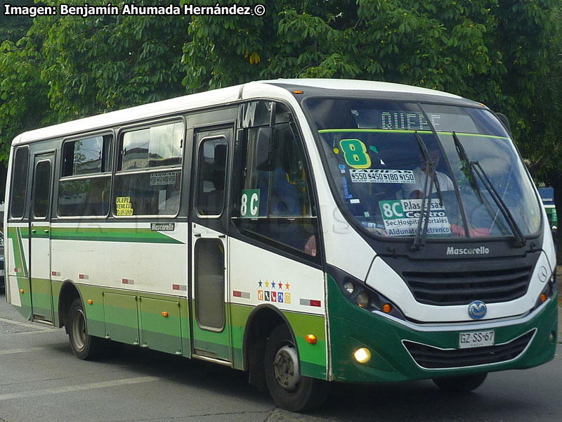 Mascarello Gran Micro / Mercedes Benz LO-916 BlueTec5 / Línea 8 Temuco