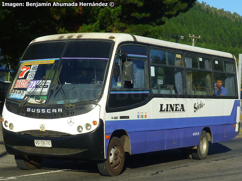 Busscar Micruss / Mercedes Benz LO-914 / Línea 7 Temuco