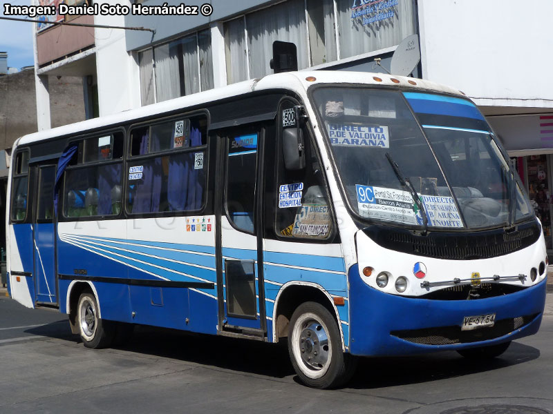 Busscar Micruss / Mercedes Benz LO-914 / Línea 9 Temuco