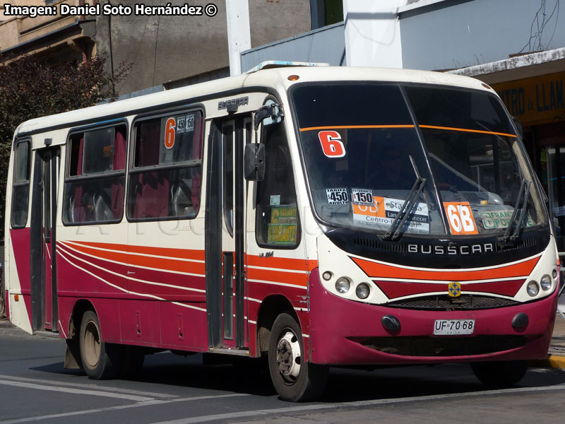 Busscar Micruss / Mercedes Benz LO-914 / Línea 6 Temuco