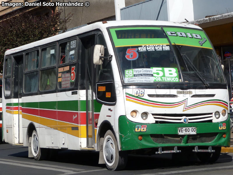 Induscar Caio Piccolo / Mercedes Benz LO-914 / Línea 5 Temuco