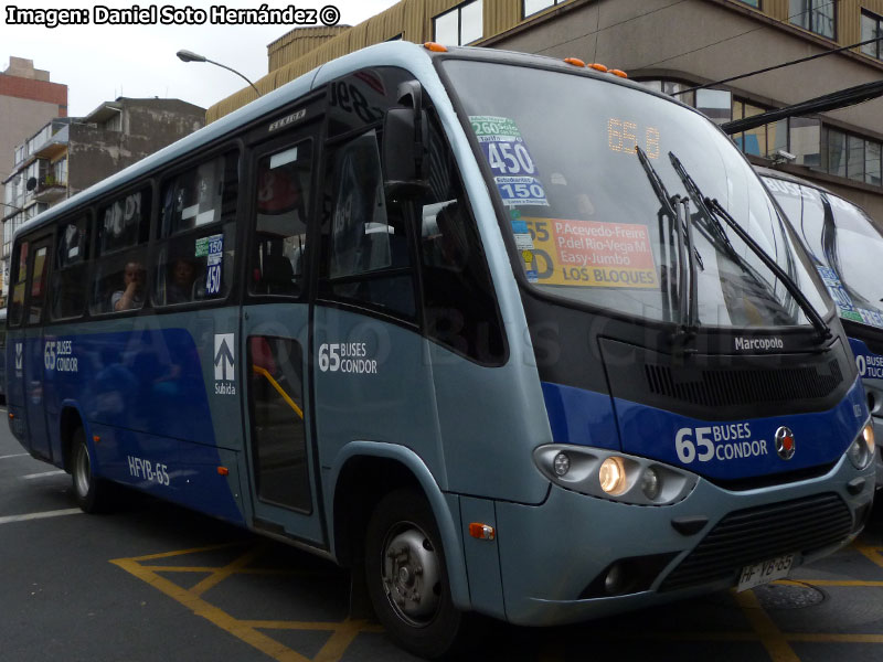 Marcopolo Senior / Mercedes Benz LO-916 BlueTec5 / Línea Nº 65 Buses Cóndor (Concepción Metropolitano)