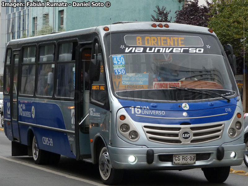 Carrocerías LR Bus / Mercedes Benz LO-915 / Línea N° 16 Vía Universo (Concepción Metropolitano)