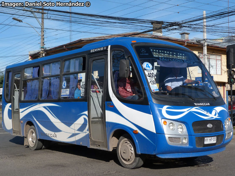 Inrecar Géminis II / Mercedes Benz LO-916 BlueTec5 / Línea N° 4 Chillán