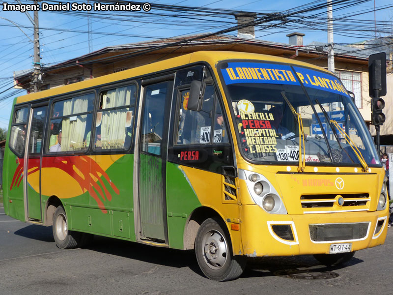 Induscar Caio Foz / Mercedes Benz LO-812 / Línea N° 7 Chillán