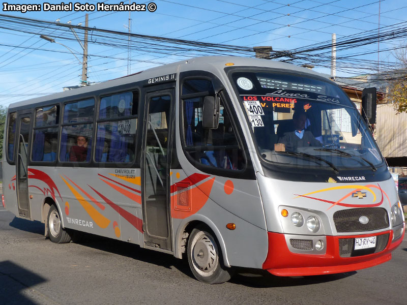 Inrecar Géminis II / Chevrolet Isuzu NQR 916 Euro4 / Línea N° 6 Chillán
